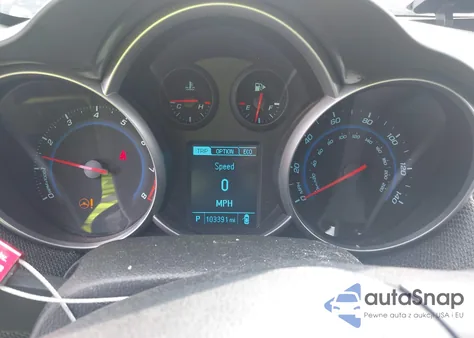 2013 Chevrolet Cruze Eco Auto из США, поврежденный, VIN 1G1PH5SB4D7308586